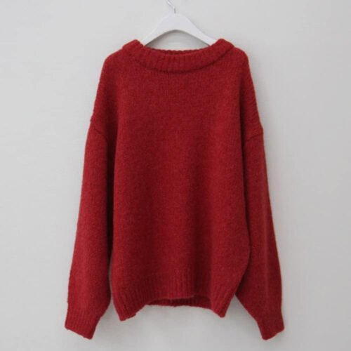 YHWW Ladies Sweater,10 Colors Pink Women Sweater Pullover Female Knitting Overszie Long Sleeve Loose Knitted Outerwear Womens - Image 5