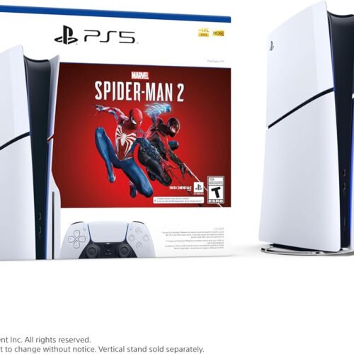 PlayStation 5 Console Disc Edition - Marvel’s Spider-Man 2 Bundle (slim)