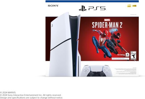 PlayStation 5 Console Disc Edition - Marvel’s Spider-Man 2 Bundle (slim) - Image 3