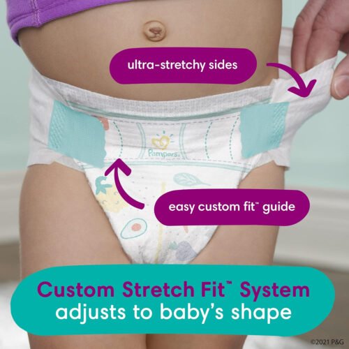 Pampers Diapers Size 3, 140 Count - Pampers Cruisers Disposable Baby Diapers - Image 2
