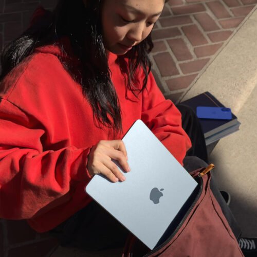 Apple 2025 MacBook Air 13-inch Laptop with M4 chip: Built for Apple Intelligence, 16GB Unified Memory, 256GB SSD Storage, Touch ID Silver - English Keyboard - Image 5