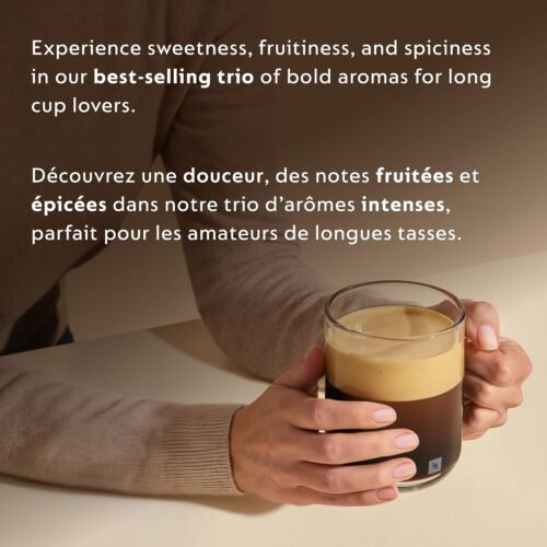Nespresso Vertuo Pods, Discovery Bestsellers Mixed Pack of 60 capsules - Compatible with Vertuo coffee maker, Recyclable pods - Image 3