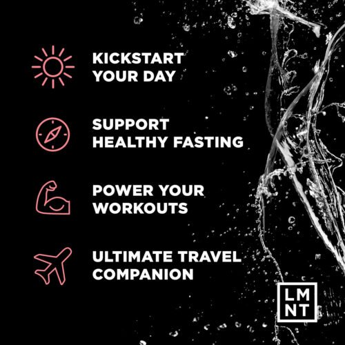 LMNT Zero Sugar Electrolytes - Raspberry Salt | Drink Mix | 30-Count - Image 4