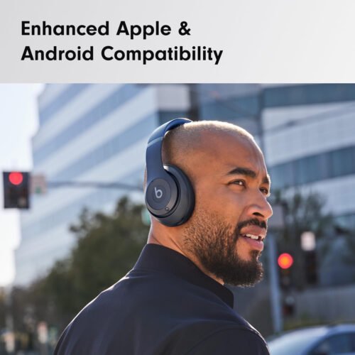 Beats Studio Pro - Wireless Bluetooth Noise Cancelling Headphones - Personalized Spatial Audio, USB-C Lossless Audio, Apple & Android Compatibility, Up to 40 Hours Battery Life - Navy - Image 4