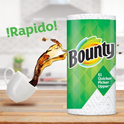 Bounty Select-A-Size Paper Towels, White, 6 Double Rolls  12 Regular Rolls - Image 8
