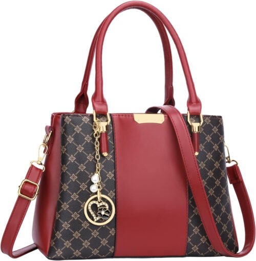 KKXIU Trendy Tote Bag for Women Lightweight Oxford Big Capacity Shoulder Purses and Handbags