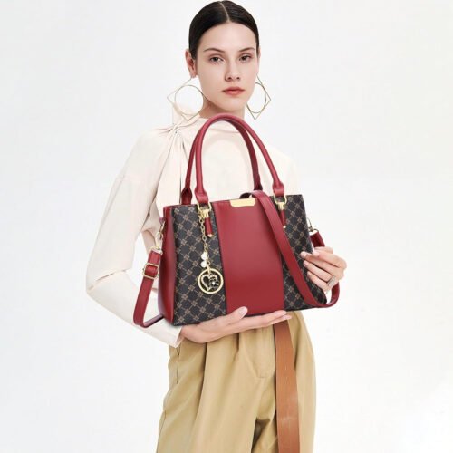 KKXIU Trendy Tote Bag for Women Lightweight Oxford Big Capacity Shoulder Purses and Handbags - Image 2