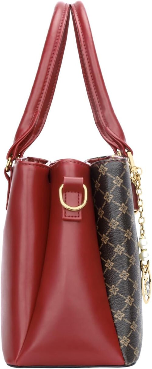 KKXIU Trendy Tote Bag for Women Lightweight Oxford Big Capacity Shoulder Purses and Handbags - Image 5