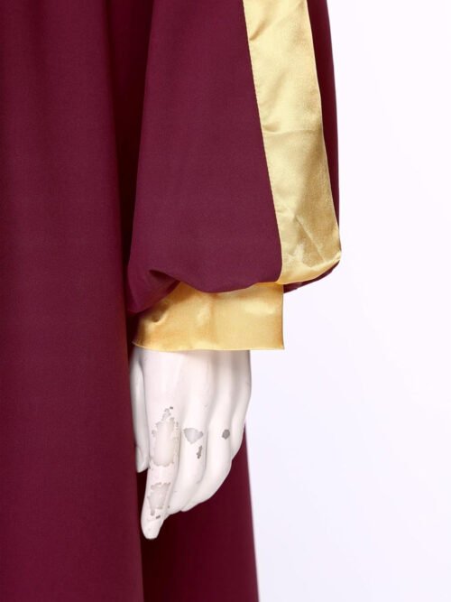 iiniim Unisex Womens Mens Choir Robe for Church V-neck Long Sleeve Judge Robe Graduation Gown - Image 5